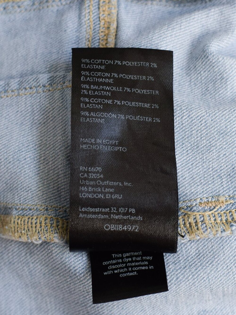 Free People Jayde Flare Jeans Size 27 High Waisted Light Wash Denim Boho Western - Picture 9 of 9
